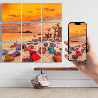 Kunstvolle Wanddekoration Zuhause | PicCubesXxl