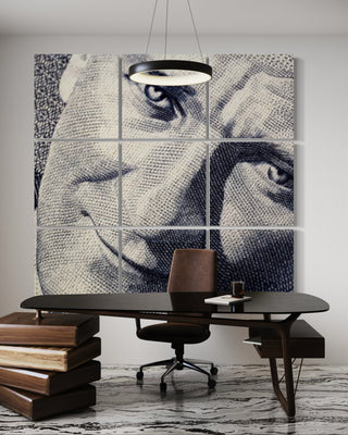 PicCubesXxl Atatürk Wand Bild Collage 175cm x 175cm x 7cm inkl. Versand