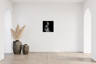 PicCubesXxl Buddha Wandbild 35 cm x 35 cm inkl. Versand