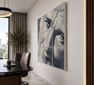 PicCubesXxl Atatürk Wand Bild Collage 175cm x 175cm x 7cm inkl. Versand