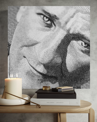 PicCubesXxl Atatürk Wandbild 55 cm x 55 cm inkl. Versand