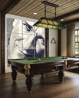 PicCubesXxl Atatürk Wand Bild Collage 115cm x 115cm x 7cm inkl. Versand
