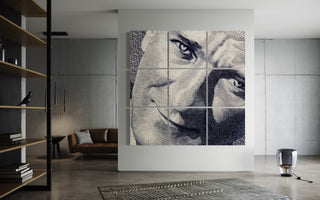 PicCubesXxl Atatürk Wand Bild Collage 115cm x 115cm x 7cm inkl. Versand